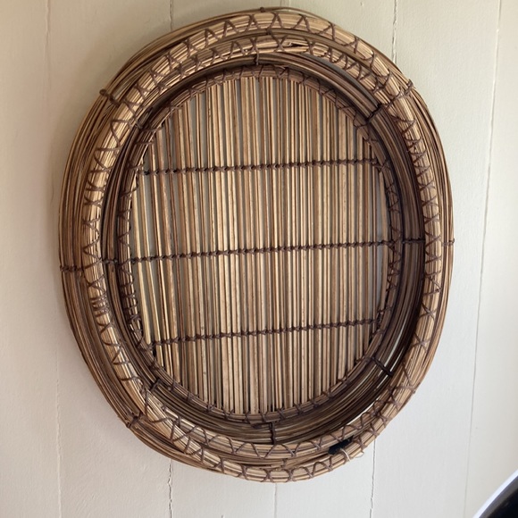 🌲 pine needle tray basket bar tray wall decor cottage core rustic coastal maine - Picture 6 of 12